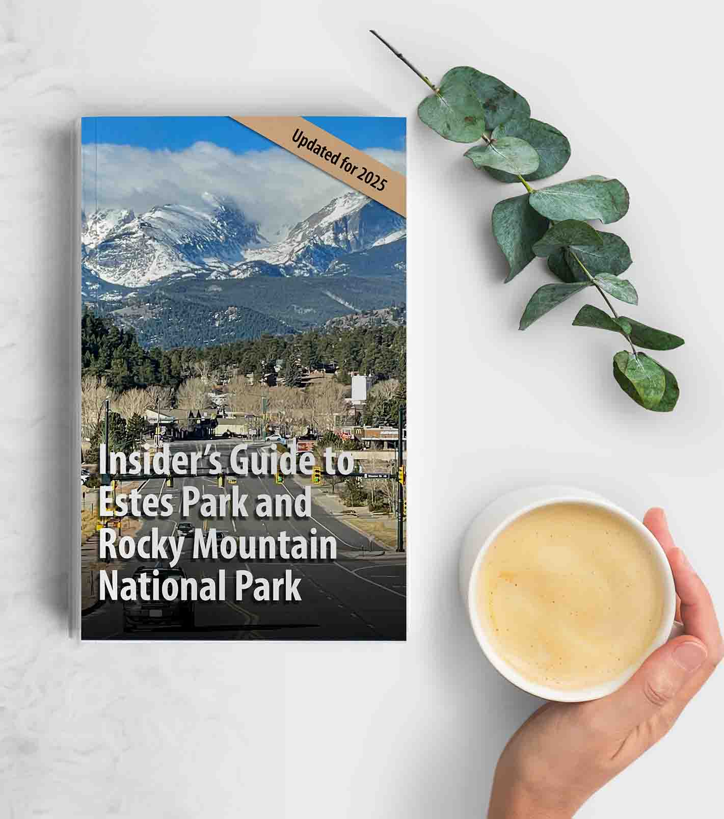 Insider's Guide to Estes Park and Rocky Mountain National Park book cover and artwork